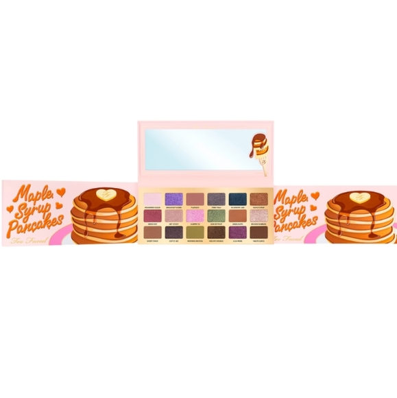 TOO FACED LIMITED EDITION MAPLE SYRUP PANCAKES EYESHADOW PALETTE. - Picture 4 of 12